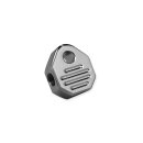 Grooved 1/8 Universal Brake Line Tee Chrome