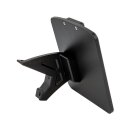 Short License Plate Side Mount Kit Flat Black Satin
