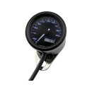 Velona48 Speedometer Scale: 200 mph; 200km/h; Scale Color: black Black 48.0 mm