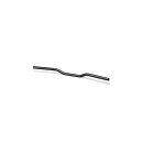 Street Bar Handlebar Non-Dimpled Black 1" Powder Coated