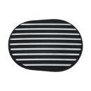 Finned Front Primary Accent Black Satin