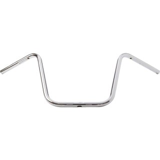400 Ape Hanger Handlebar Dimpled 3-Hole Chrome 1"