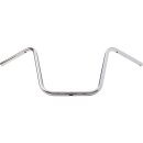 400 Ape Hanger Handlebar Dimpled 3-Hole Chrome 1"