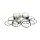Wiseco 883-1200 Big Bore Schmiedekolben Kit für Harley XL Sportster