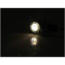 Proton Two LED Turn Signal/Position Light LED, Tinted Lens, Black Metal Housing Black Smoke LED