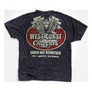 WCC Panhead vintage T-shirt navy