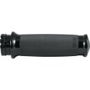 Custom Contour Grips Black 1" Anodized Cable operated