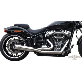 Classic High Exit Exhaust System Black Coated