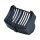 Precision Oil Coolver Cover Black Gloss