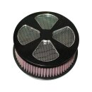 4-Spade Air Cleaner Cover Black