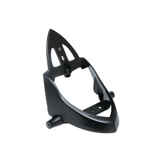 Custom Rear Turn Signal and License Plate Mount Black Satin