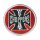 WCC PATCH 3 TANK LOGO, RED/BLACK/WHITE