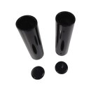 4-Piece Fork Cover Kit 4-piece Black Gloss Powder Coated