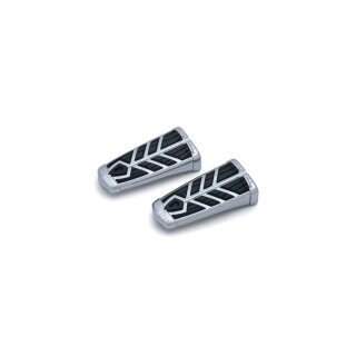 Spear Foot Pegs without Adapters without Adapter Chrome
