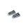 Spear Foot Pegs without Adapters without Adapter Chrome