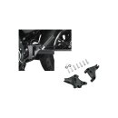 Sportster Passenger Peg Mounts Black, Anodized