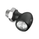 Atto RB LED Taillight Horizontal mount, Clear Lens Black Clear LED