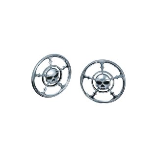 Zombie Speaker Grills Chrome