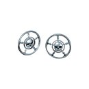 Zombie Speaker Grills Chrome