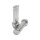 Thriller Grips Chrome 1" Cable operated