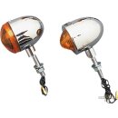 Mini Custom Bullet Turn Signal Chrome