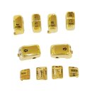 10 PC Switch Cap Set with Audio & Cruise Gold Hand...