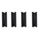 Cover Keeper Set Pushrod 2.200",Gloss Black Pushrod...