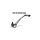 DEEP CUTS SHORT BRAKE ARM 97-07 FLT, BLK
