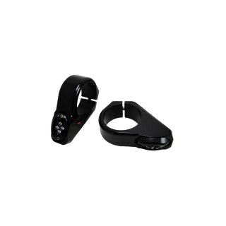 Classic LED Turn Signal/Marker Light Black Anodized LED