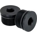 Low Profile Fork Cap Black Anodized
