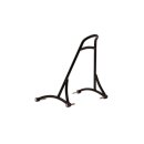 Burly, Sissy Bar, One-Piece , Early XL, Short, 8.25"x12.5"x17.75", Black Sissy Bar