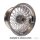 TTS 80 spoke wheel, stainless steel 4.50x15"SYM