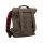 Back Pack, Voyager Luggage, Made Of Wet Waxed UV-Treated Cotton, Leather Paneling Back Pack