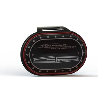 Grand Prix Oval Airbox Air Cleaner Cover Bi-Color Anodized