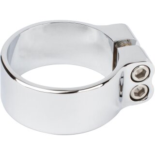 Radius Bagger Exhaust Clamp Chrom 2 1/2" Exhaust Clamp 2 1/2" Chrome