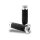 Contour Grips Black Chrome 1" Cable operated