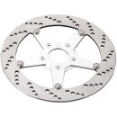 Drilled Brake Rotor Aluminium Stainless Steel 8,5"...