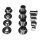 OFFSET .25 PULLEY INSERT & NUT