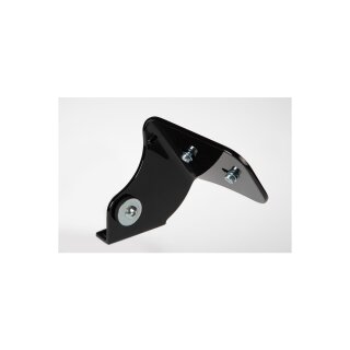 Short Seitlicher Kennzeichenhalter Black Gloss