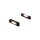 Top Fx LED Housing Amber LED Black Clear