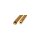 41mm TNC Fork Tubes FL Stock/FLST -2"/FXST -4"/FXDWG -4" Gold 20,25"