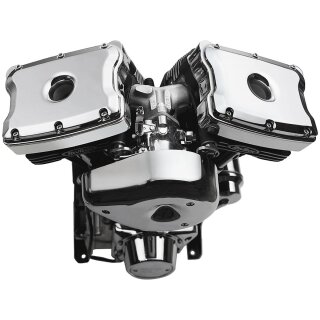 Twin Cam-Style Rocker Box Cover Chrome