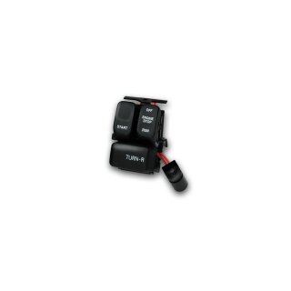 Handlebar Wire Harness Right Side, Black Switches Handlebar Switch Kit