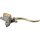 Deluxe Brake Master Cylinder Kit Aluminium Brass 12 mm Satin