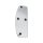 Retangular Floorboard Replacement Top Plate with Rubber Chrome