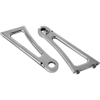 Axle Mount Side Mount License Plate Bracket For 3/4" Axle Diameter