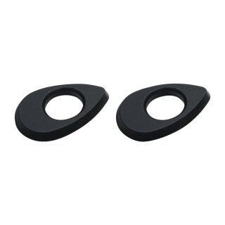 by Kellermann Turn Signal Front Mounts Black Powder Coated