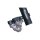 OEM Adjustable Gauge Mount for 1 1/4" T-Bars Chrome