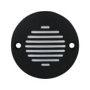 Stanza Point Cover 2-hole, horizontal Black Cut