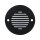 Stanza Point Cover 2-hole, horizontal Black Cut